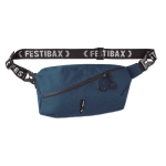 Saco de cintura personalizado antirroubo Festibax® Basic cor azul