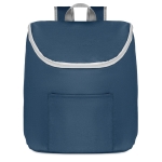 Saco térmico convertível em mochila cor azul segunda vista