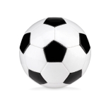 Pequena bola de futebol com logo para publicidade Futebol Mini cor branco/preto