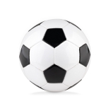 Pequena bola de futebol com logo para publicidade Futebol Mini cor branco/preto terceira vista