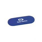 Protetor Webcam Spyshield cor azul real imagem com logo