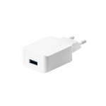 Carregador USB Quick Charge cor branco