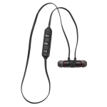 Auriculares personalizáveis bluetooth 4.1 cor preto