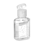 Gel de mãos personalizado desinfetante para a mala 30 ml Basic cor transparente terceira vista