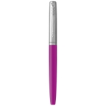 Roller para publicidade com corpo colorido cor violeta vista impressa logo 2