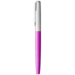 Roller para publicidade com corpo colorido cor violeta vista lateral