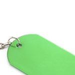 Porta-chaves com chapa de estilo militar cor verde terceira vista