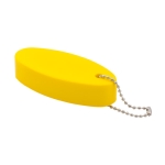 Porta-chaves flutuante personalizado barato cor amarelo
