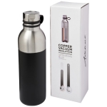 Garrafa elegante personalizada de aço bicolor 590ml Avenue Iconic cor preto