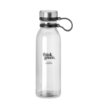 Bidões personalizados grandes de materiais reciclados 780ml Norway rPET cor transparente vista principal