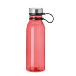 Bidões personalizados grandes de materiais reciclados 780ml Norway rPET cor vermelho transparente