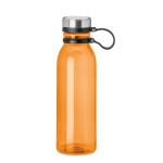 Bidões personalizados grandes de materiais reciclados 780ml Norway rPET cor cor-de-laranja transparente