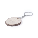 Porta-chaves oval de madeira de faia personalizado Nature Oval