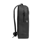 Mochilas corporativas com luz COB feitas de rPET Light cor preto sexta vista