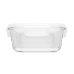 Tupperware de vidro com tampa hermética cor transparente oitava vista