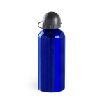 Garrafa de alumínio personalizada, em cores vivas 650ml Basic Style XL cor azul primeira vista