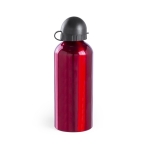 Garrafa de alumínio personalizada, em cores vivas 650ml Basic Style XL cor vermelho primeira vista