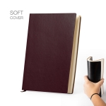 Caderno com capa flexível para publicidade A5 segunda vista