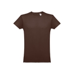 T-shirts personalizáveis em 100% algodão cor castanho primeira vista
