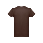 T-shirts personalizáveis em 100% algodão cor castanho segunda vista