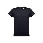 T-shirts personalizáveis em 100% algodão cor preto primeira vista