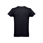 T-shirts personalizáveis em 100% algodão cor preto segunda vista