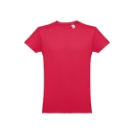 T-shirts personalizáveis em 100% algodão cor vermelho primeira vista