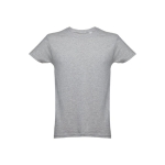 T-shirts personalizáveis em 100% algodão cor cinzento primeira vista