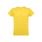 T-shirts personalizáveis em 100% algodão cor amarelo primeira vista