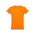 T-shirts personalizáveis em 100% algodão cor cor-de-laranja primeira vista