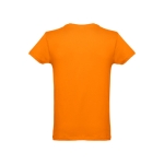 T-shirts personalizáveis em 100% algodão cor cor-de-laranja segunda vista