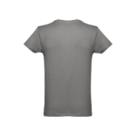 T-shirts personalizáveis em 100% algodão cor cinzento-escuro segunda vista