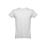 T-shirts personalizáveis em 100% algodão cor cinzento-claro primeira vista
