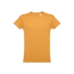 T-shirts personalizáveis em 100% algodão cor amarelo-escuro primeira vista