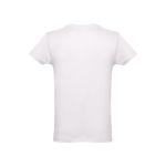 T-shirts personalizáveis em 100% algodão cor cor-de-rosa claro segunda vista