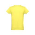 T-shirts personalizáveis em 100% algodão cor amarelo-claro segunda vista