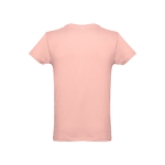 T-shirts personalizáveis em 100% algodão cor salmão segunda vista