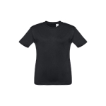 T-shirt de tamanho infantil para oferecer cor preto primeira vista