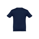 T-shirt de tamanho infantil para oferecer cor azul segunda vista
