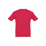T-shirt de tamanho infantil para oferecer cor vermelho segunda vista