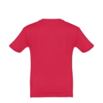 T-shirt de tamanho infantil para oferecer cor vermelho