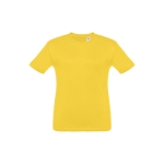 T-shirt de tamanho infantil para oferecer cor amarelo primeira vista