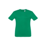 T-shirt de tamanho infantil para oferecer cor verde primeira vista