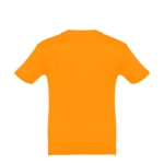 T-shirt de tamanho infantil para oferecer cor cor-de-laranja