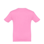 T-shirt de tamanho infantil para oferecer cor cor-de-rosa