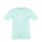 T-shirt de tamanho infantil para oferecer cor verde menta