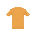 T-shirt de tamanho infantil para oferecer cor amarelo-escuro segunda vista