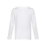 T-shirt de manga comprida para personalizar cor branco primeira vista