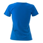 T-shirt de mulher para personalizar com logo cor azul