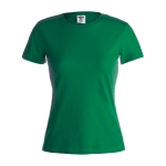 T-shirt de mulher para personalizar com logo cor verde